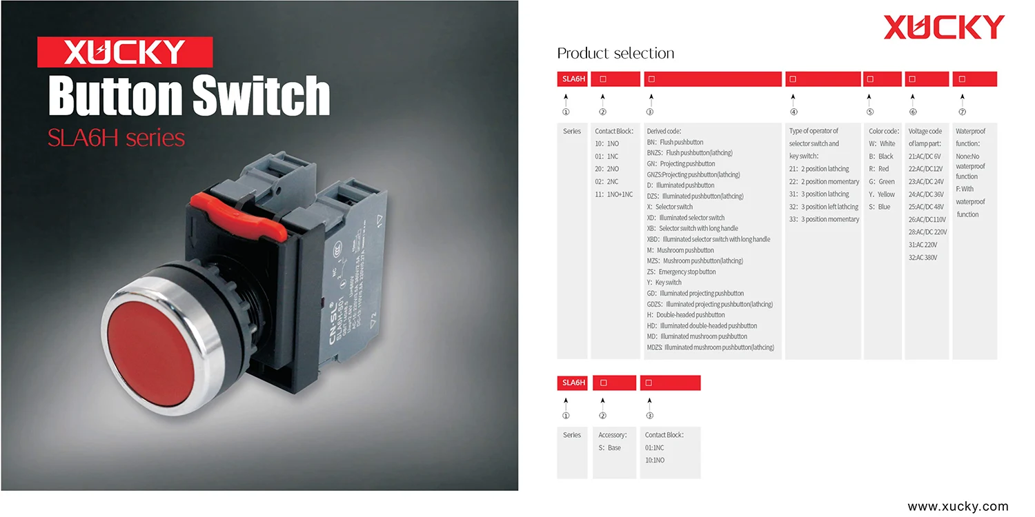 SLA6H Pushbutton Switch