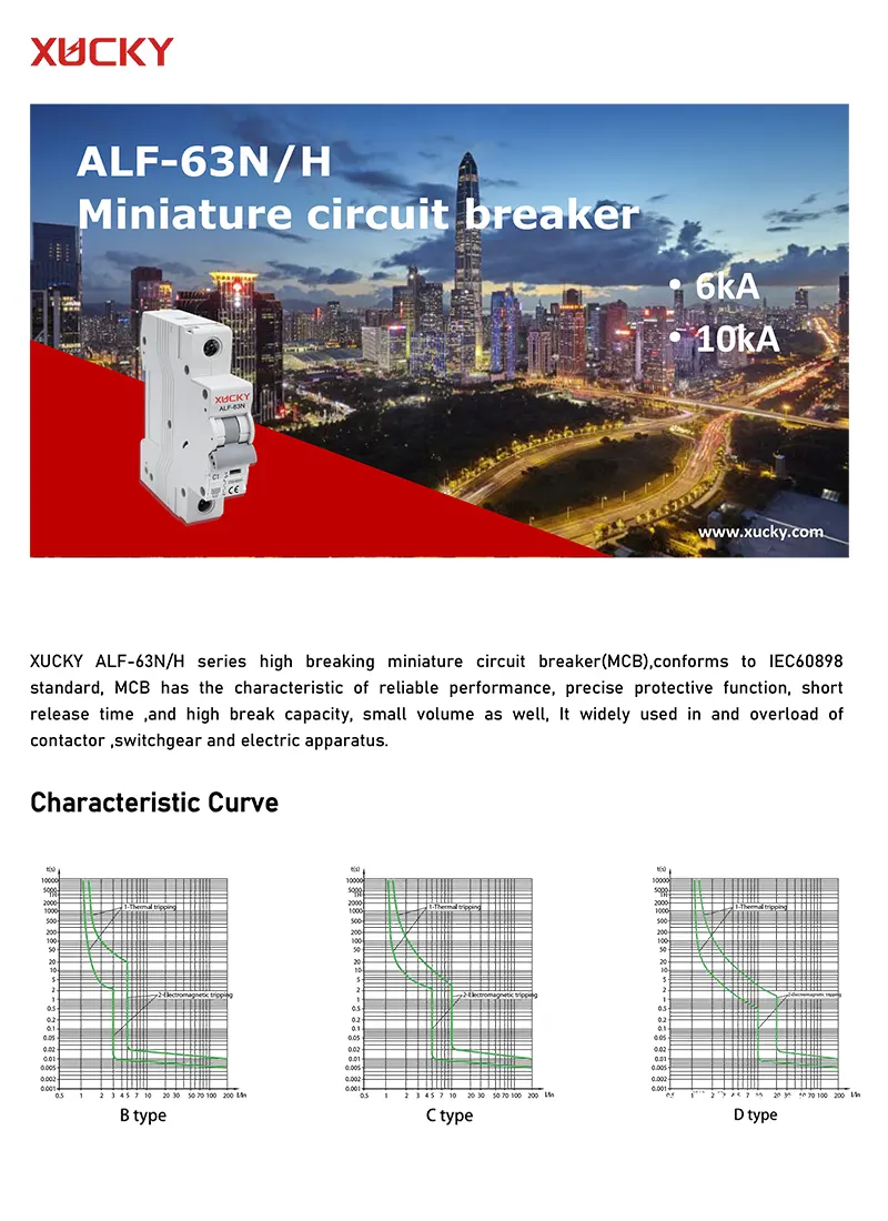 ALF-63N, H MCB catalogue